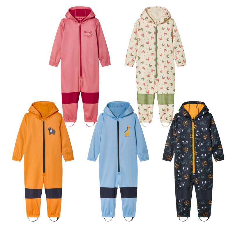 Cotton Baby Onesies Zipper - Combinaisons imperméables et respirantes en polaire