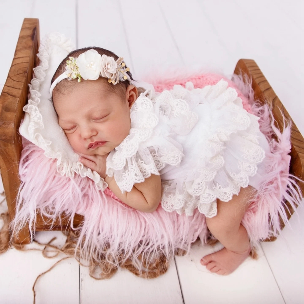 Accessoires de photographie po - Newborn Baby Girl Romper Floral avis et prix