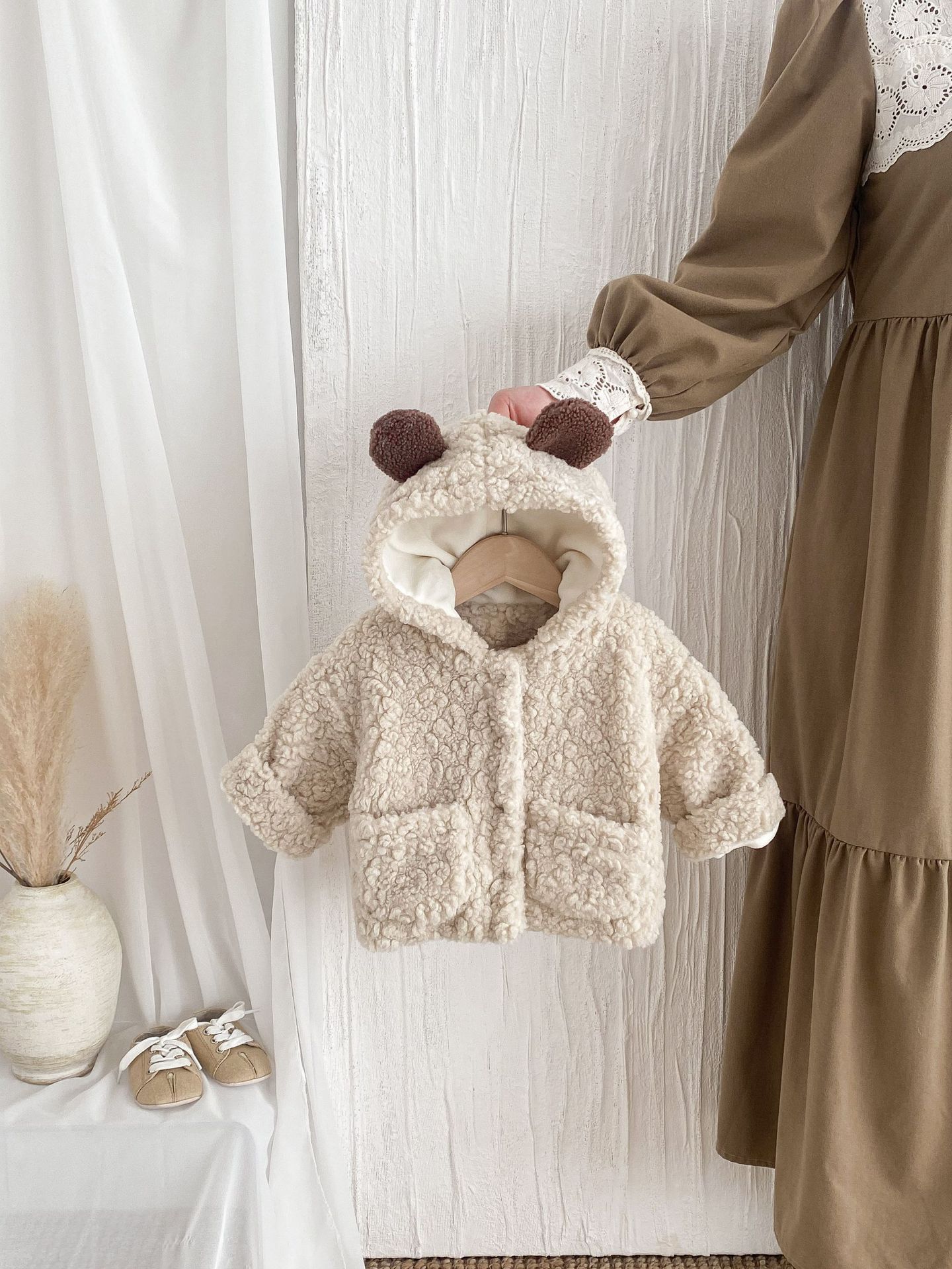 Manteau à capuche avec oreille - Toddler Boy Winter Fleece Jacket avis et prix